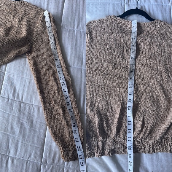 Vintage Deadstock Handmade Neapolitan Colour-block Angora Blend Sweater S/M - Picture 7 of 9